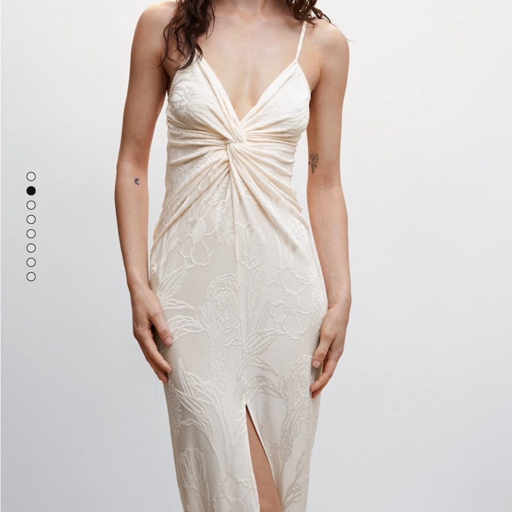 MANGO KNOT DRESS